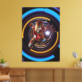 Ironman Leinwanddruck (Insitu (Wohnzimmer))