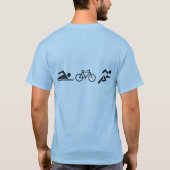 Ironman triathelete T - Shirt (Rückseite)