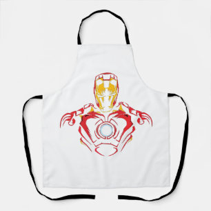 Ironman Vector Anzug - Glühender Arc-Reaktor Schürze