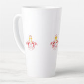 Ironman Vector Anzug - Leuchtender Arc-Reaktor Milchtasse (Linke Ecke)