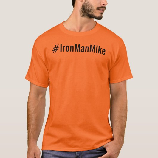 #IronManMike T-Shirt (Vorderseite)