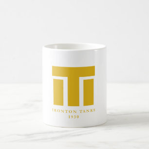 Ironton Behälter-Kaffee-Tasse 1930 Kaffeetasse