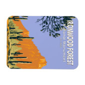 Ironwood Forest National Monument Arizona Vintag Magnet (Horizontal)