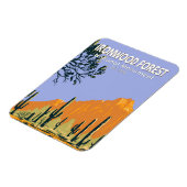 Ironwood Forest National Monument Arizona Vintag Magnet (Linke Seite)