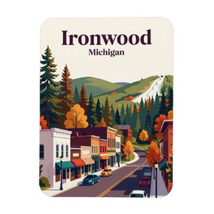 Ironwood, Michigan Magnet
