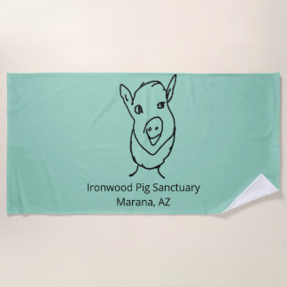 Ironwood Pig Heiligtücher! Strandtuch