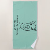 Ironwood Pig Heiligtücher! Strandtuch (Vorderseite)