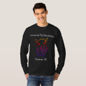 Ironwood Pig Sanctuary Colorful Dark T - Shirt (Vorne ganz)