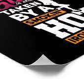 Ironworker Girlfriend Construction Welder Gift Poster (Ecke)