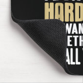 Ironworker I scheut sich nicht um harte Jobs kühne Mousepad (Ecke)