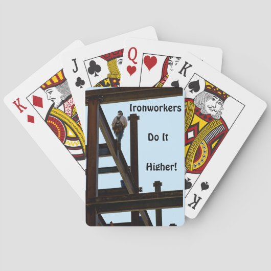 Ironworker's Playing Cards Spielkarten (Rückseite)