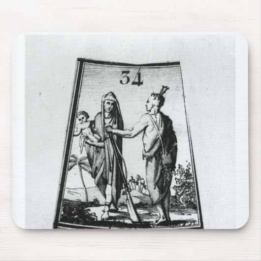 Iroquois amerikanischer Ureinwohner Mousepad (Vorne)