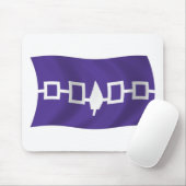 Iroquois Confederacy Flag Mousepad (Mit Mouse)