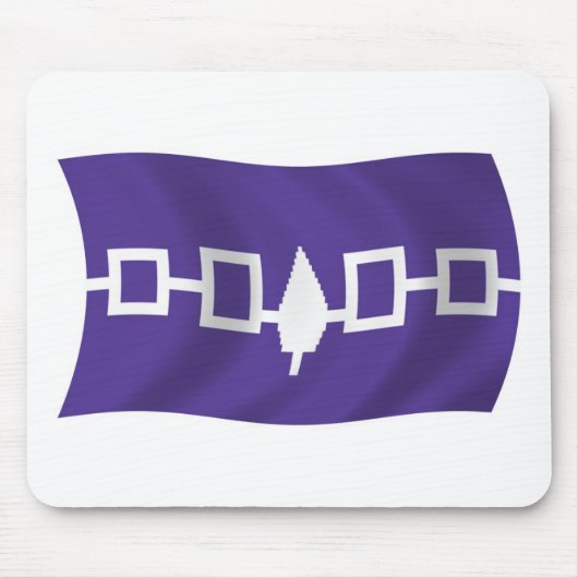 Iroquois Confederacy Flag Mousepad (Vorne)