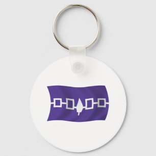 Iroquois Confederacy Flag Schlüsselanhänger