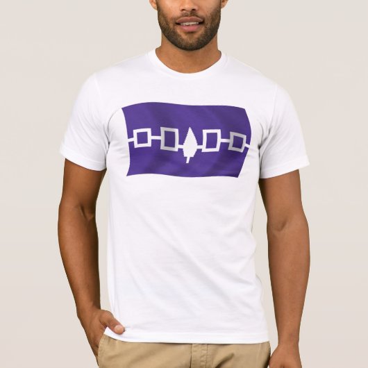 Iroquois Confederacy Flag Shirt (Vorderseite)