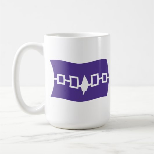 Iroquois Confederacy Flag Tasse (Links)
