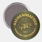 Iroquois Confederacy (Haudenounee) Magnet (Vorderseite/Rückseite)