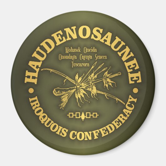 Iroquois Confederacy (Haudenounee) Magnet (Vorne)