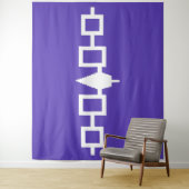 Iroquois Flag Wampel Belt Wandteppich (Beispiel)