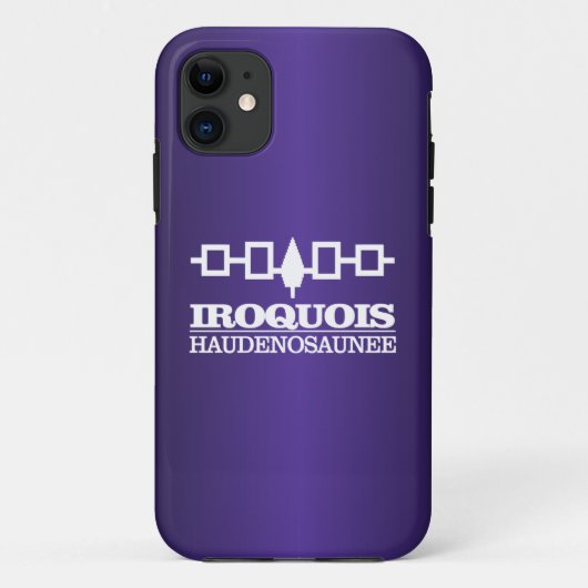 Iroquois (Haudenosaunee) Case-Mate iPhone Hülle (Rückseite)