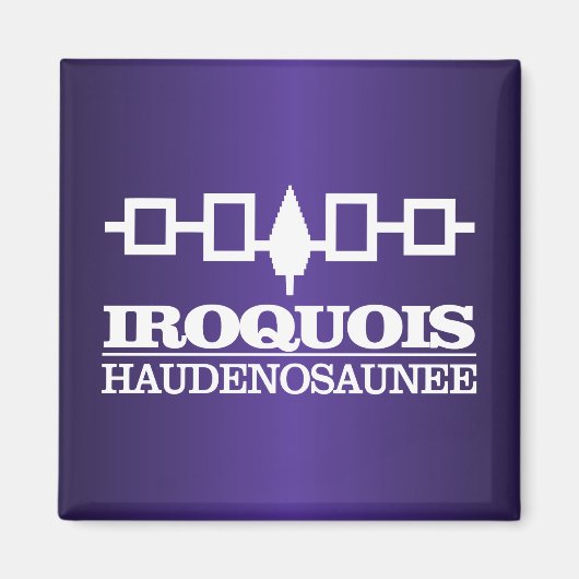 Iroquois (Haudenosaunee) Magnet (Vorne)