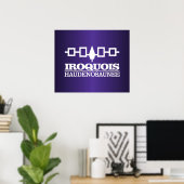 Iroquois (Haudenosaunee) Poster (Heimbüro)