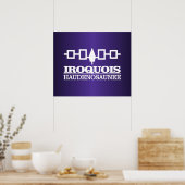Iroquois (Haudenosaunee) Poster (Küche)