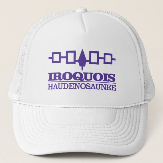 Iroquois (Haudenosaunee) Truckerkappe (Vorderseite)