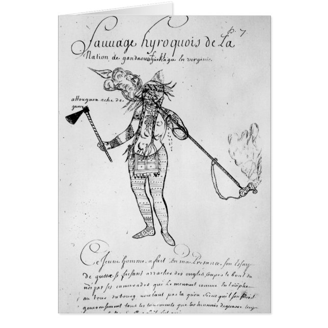 Iroquois Inder von Kanada (Vorne)