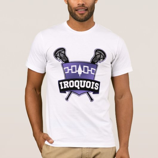 Iroquois Lacrosse Logo T-Shirt (Vorderseite)