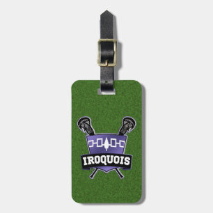 Iroquois Lacrosse Luggage Tag Template Gepäckanhänger