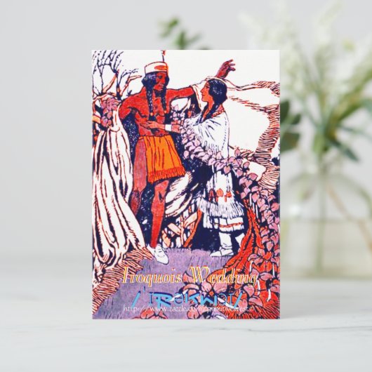 "Iroquois Wedding" (Stehend Vorderseite)