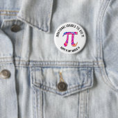 IRRATIONAL GEFÄRBTE KRAWATTE PI Happy Pi Day Button (Beispiel)