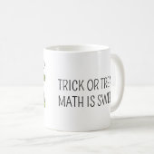 Irrational Numbers Math Halloween Lehrer Pi Geek Kaffeetasse (VorderseiteRechts)