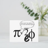 Irrationale Buddies Postkarte (Stehend Vorderseite)