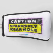 Irrationale Typ "Sparky Putter Cover" Golf Headcover (Vorderseite)