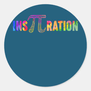 Irrationale Zahl 3 14 pro Tag Mathematik Physik Runder Aufkleber