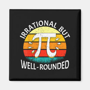 Irrationaler, aber runder Pi-Tag-Mathematikliebhab Magnet