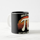 Irrationales, aber gut gerundet zweifarbige tasse (Vorderseite Links)