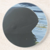 Irrawaddy Dolphin Flüchtige Blick-A-Boo Getränkeuntersetzer (Vorne)