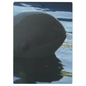 Irrawaddy Dolphin Flüchtige Blick-A-Boo Klemmbrett (Rückseite)