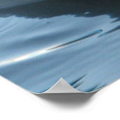 Irrawaddy Dolphin Flüchtige Blick-A-Boo Poster (Ecke)