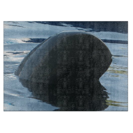 Irrawaddy Dolphin Flüchtige Blick-A-Boo Schneidebrett (Vorderseite)