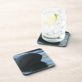 Irrawaddy Dolphin Flüchtige Blick-A-Boo Untersetzer (Rechte Seite)