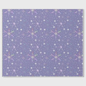 Irredentist Schneeflocken Geschenkpapier (Flach)