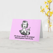 Irreführung - sarkastischer Spaß Karte (Gelbe Blume)