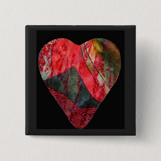 Irregular Heart Button (Vorderseite)