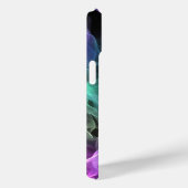 Irrekommendes Rauchen auf schwarz Case-Mate iPhone Hülle (Rückseite / Rechts)