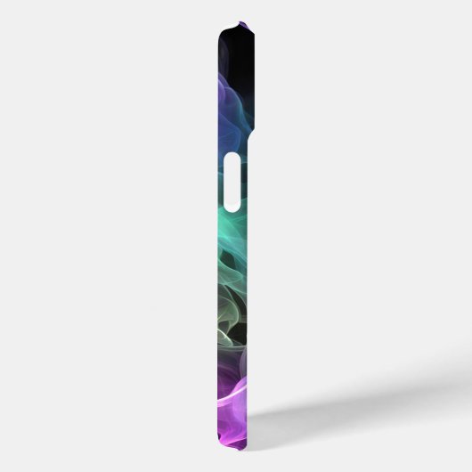 Irrekommendes Rauchen auf schwarz Case-Mate iPhone Hülle (Rückseite / Rechts)